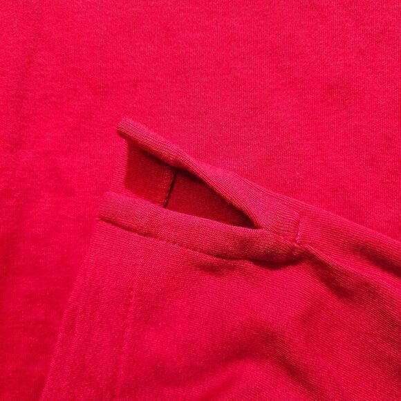 Polo Ralph Lauren Pony Logo Lightweight Jacket Quarter Zip XL Red Embroidered LE - Picture 7 of 10